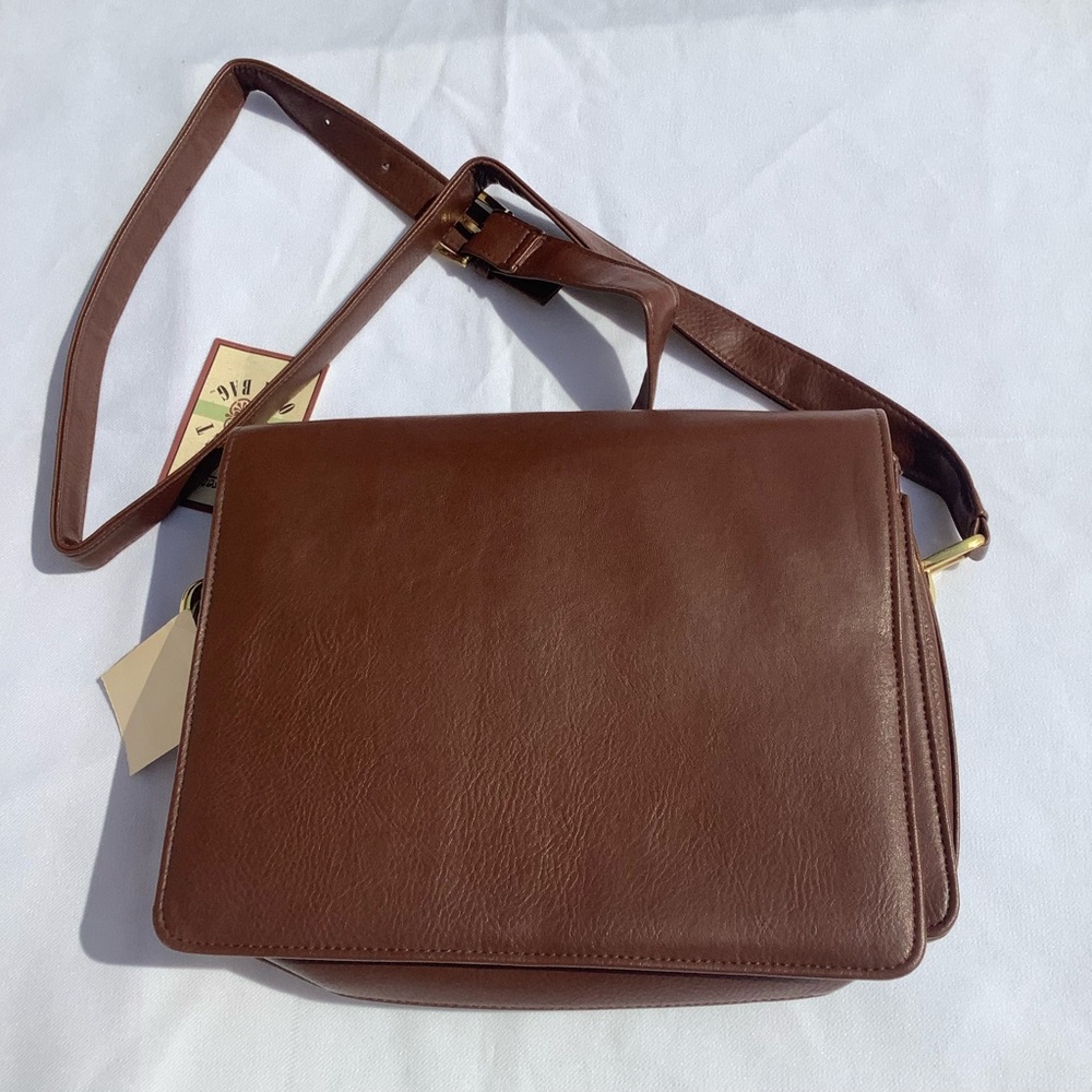 Brown Leather Crossbody Bag
